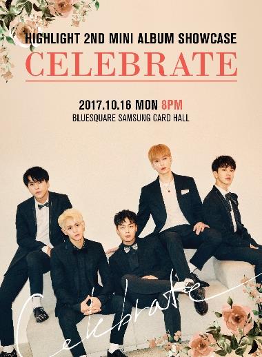 HIGHLIGHT 2ND MINI ALBUM「CELEBRATE」ショーケース