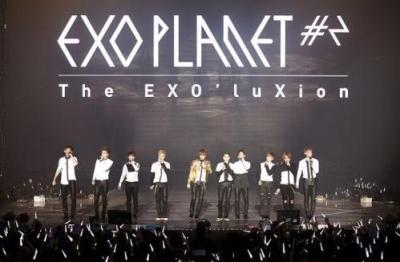 EXO..2度目の単独コンサート「EXO PLANET #2-The EXO'luXion」を開催