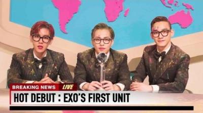 EXO初のユニットEXO-CBXが31日初めてのミニアルバム「Hey Mama！」で電撃デビュー！