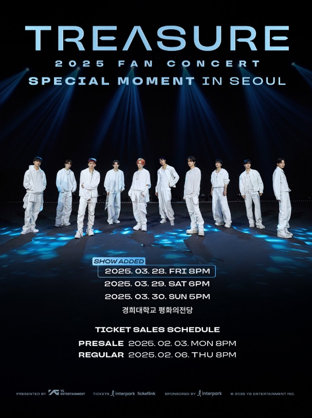 '2025 TREASURE FAN CONCERT [SPECIAL MOMENT] IN SEOUL'