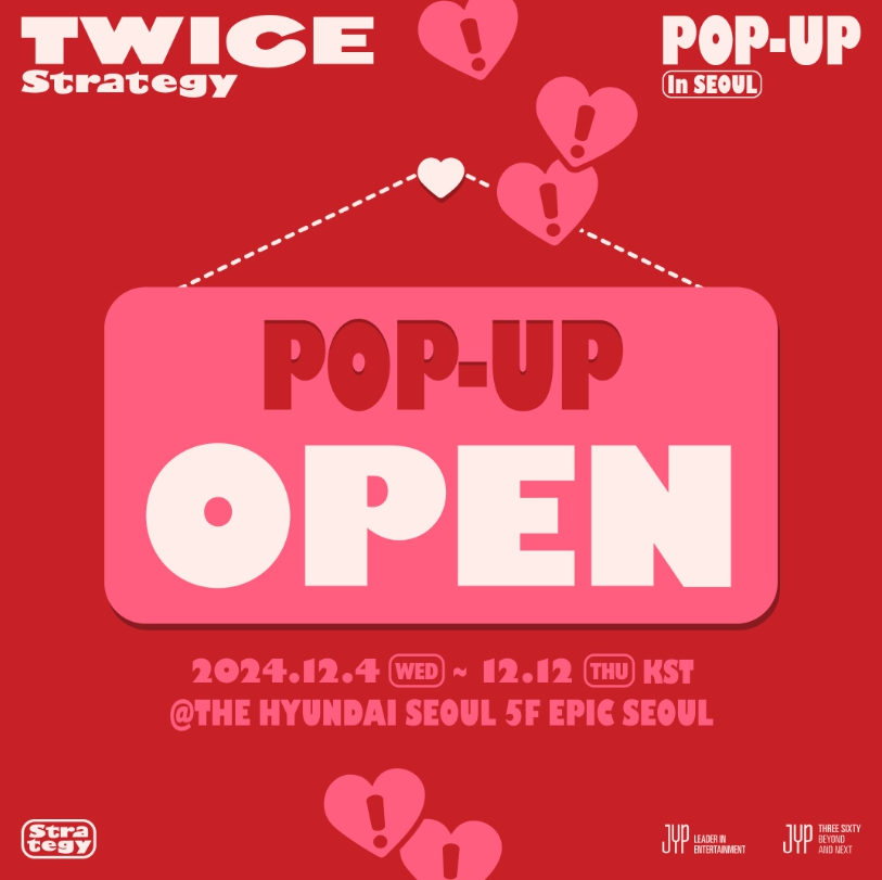 TWICE "STRATEGY" POP-UP In SEOUL購入代行